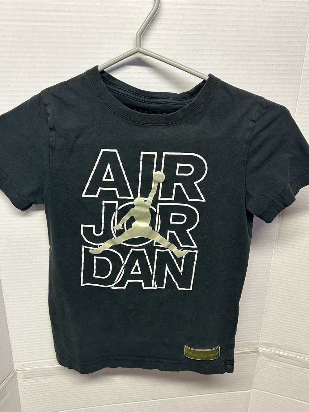 Air Jordan Black Tee with Air Jordan Graphic